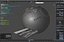 Sci-fi mechanical football polygonal ball