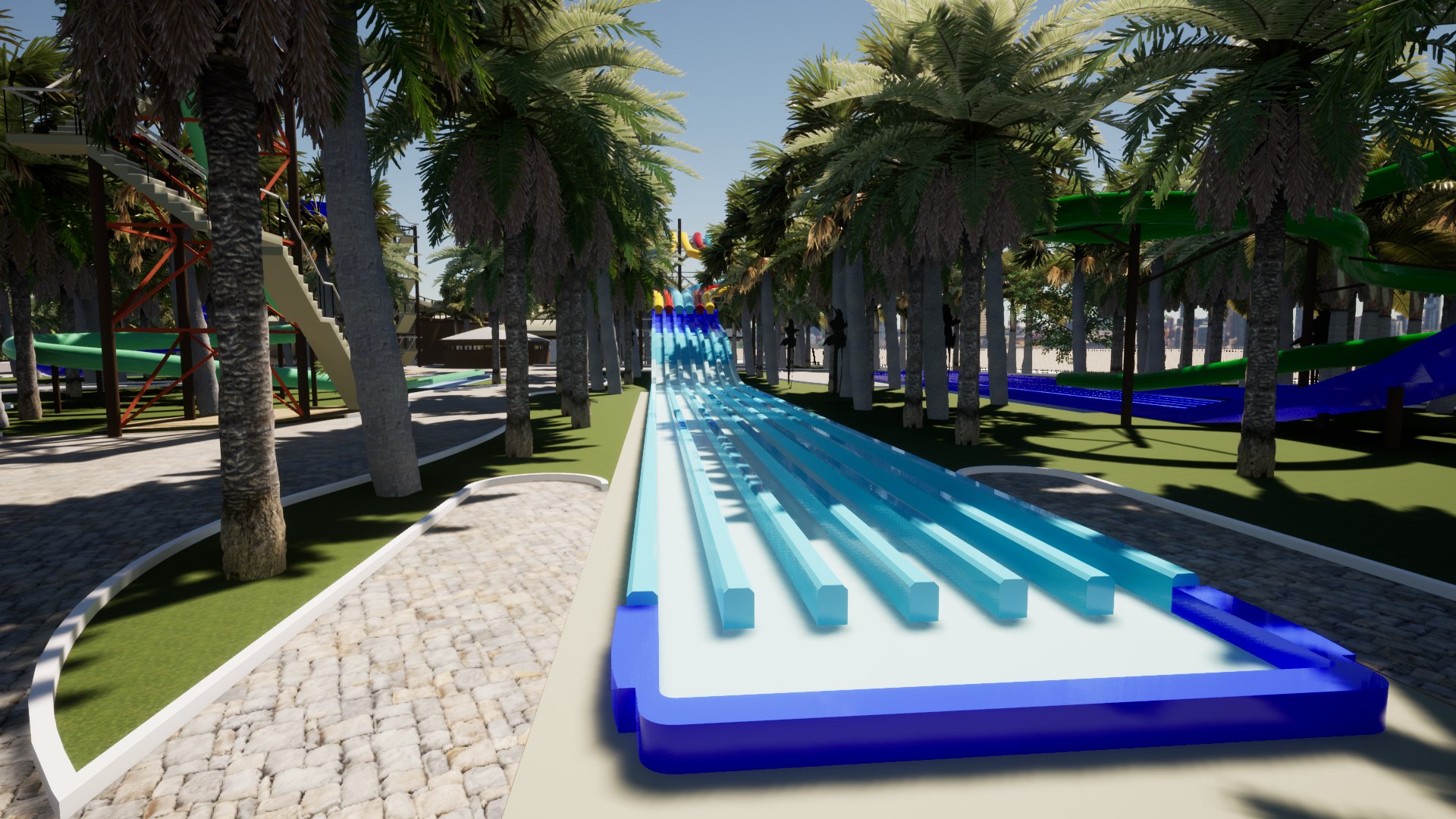 3D Waterslide 04 RUN Model - TurboSquid 1840563