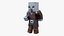 Collection de raids Minecraft : Pack de modèles 3D articulés 4K PBR Pillager Evoker Ravager Witch