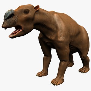 diprotodon 3d model