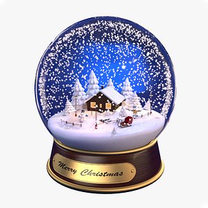 Snow Christmas Globe