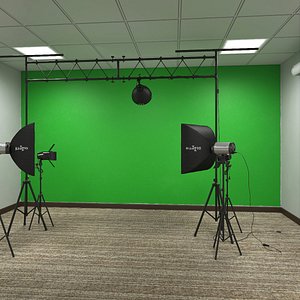 Photo and Video Production Studio Setup