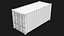Conteneur maritime de 20 pieds - Blanc