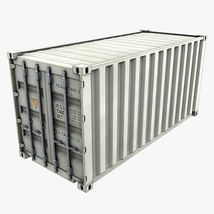 20ft Shipping Container - White