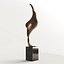 Modern Decorative Abstract Copper Art Sculpture 27