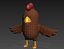 Brown Chicken Character