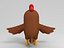 Brown Chicken Character