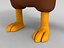 Brown Chicken Character