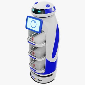 Modern Restaurant Robot Waiter