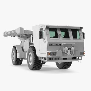 White Mine Clearing Vehicle Hydrema 910