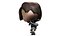 3D model Funko Style Girl Figurine  Poseable 3D Print Model