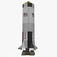 Saturn V Rocket First Stage