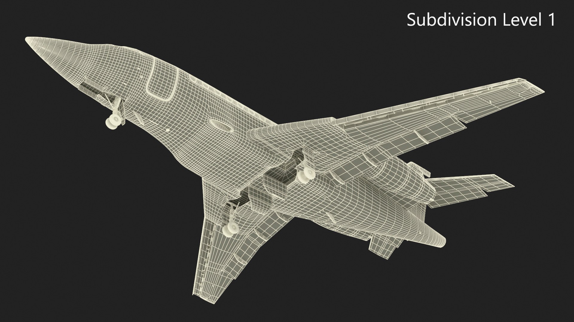 3D Business Jet Simplified Model - TurboSquid 2385074