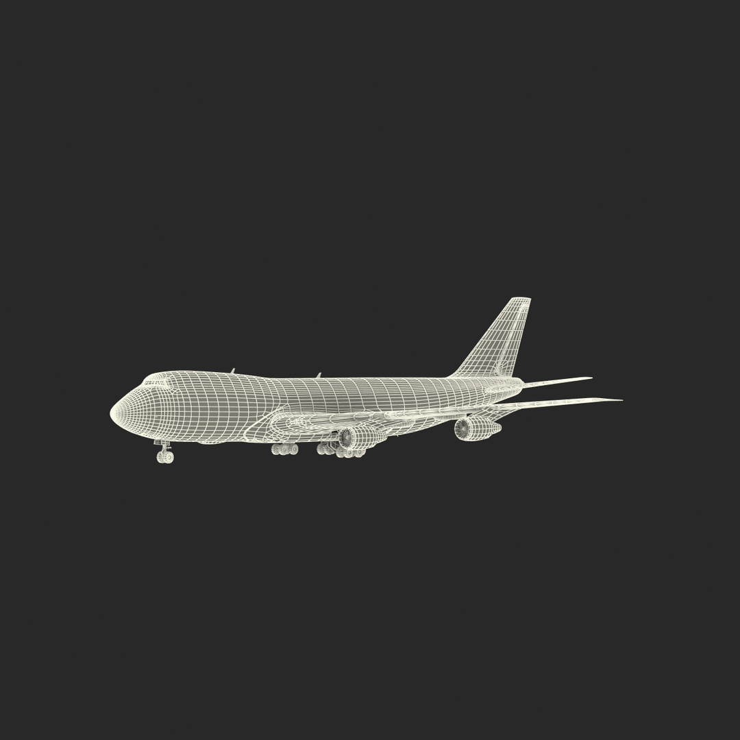 Boeing 747 200b Klm 3d Max