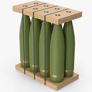 Artillery Shells 3D model