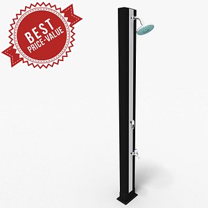 3d model garden shower