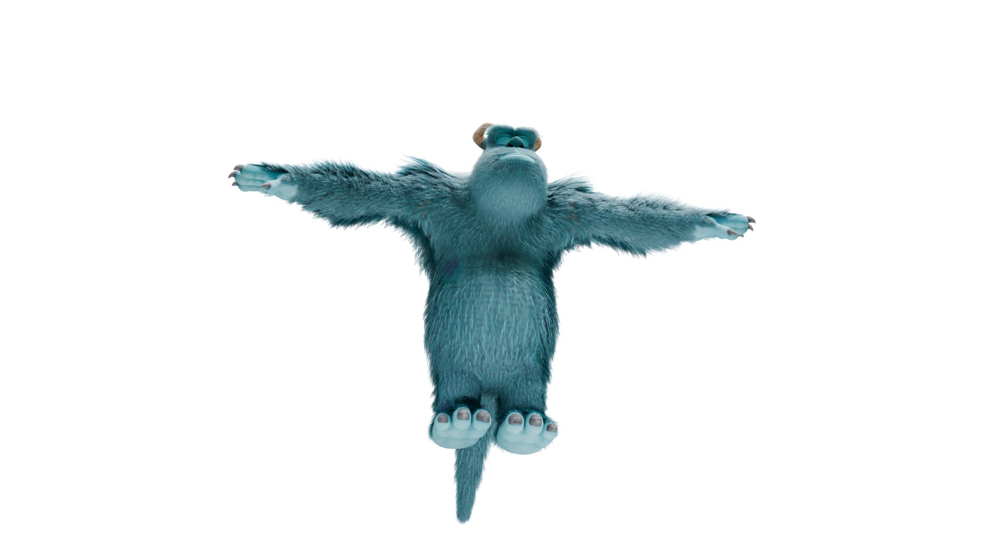 Sulley  - Monsters Inc 3D model https://p.turbosquid.com/ts-thumb/KV/CW257L/cV/8/png/1765628234/1920x1080/fit_q87/ee7906bc3f6a871f2012b336620edcc0457cf715/8.jpg