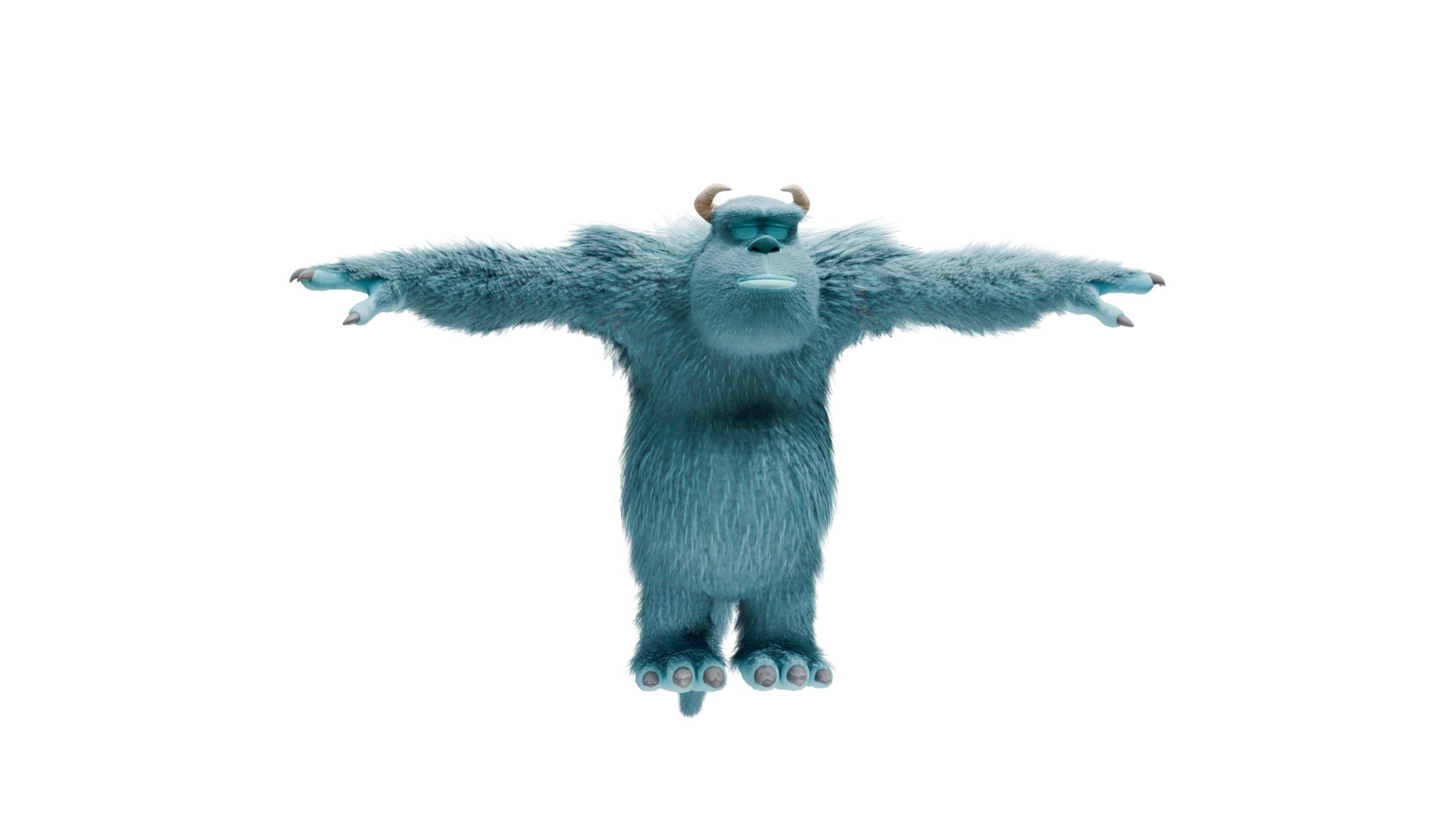 Sulley  - Monsters Inc 3D model https://p.turbosquid.com/ts-thumb/KV/CW257L/uh/3/png/1765628232/1920x1080/fit_q87/4d1e6df82a54690c87b277de87000f1e275bf19e/3.jpg