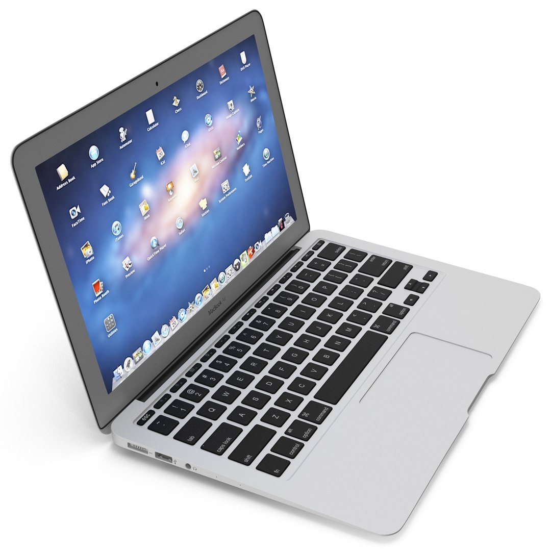 MacBook Air 11 inch 2 3D Model 3D model preview