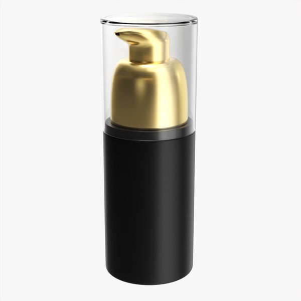 Cosmetics bottle mockup 10 3D model