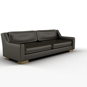 Two Seat Leather Sofa Couch