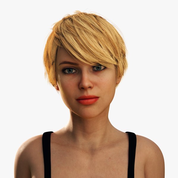 female facial shapes 3D