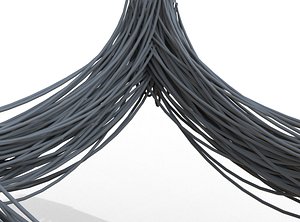 cable wire 3D model