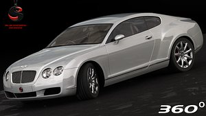 3d model bentley continental gt 2004