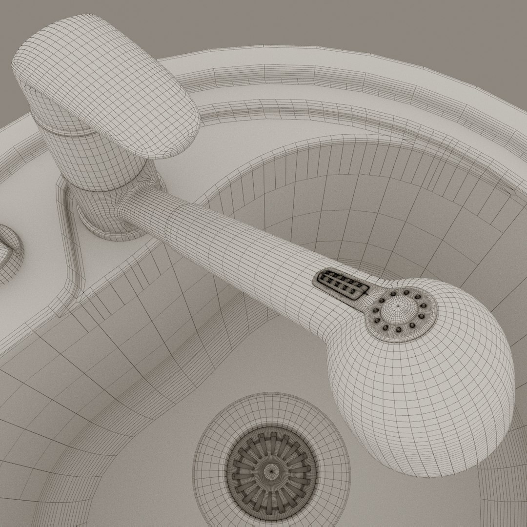 Kitchen sink model - TurboSquid 1264498