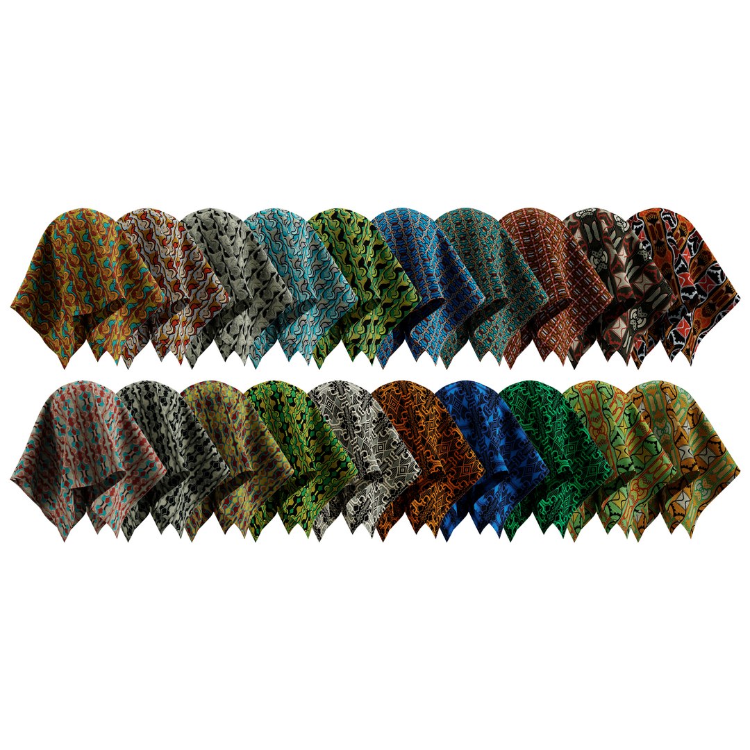 Keymer Textile Solo Collection Vol7 3D Model - TurboSquid 2209797