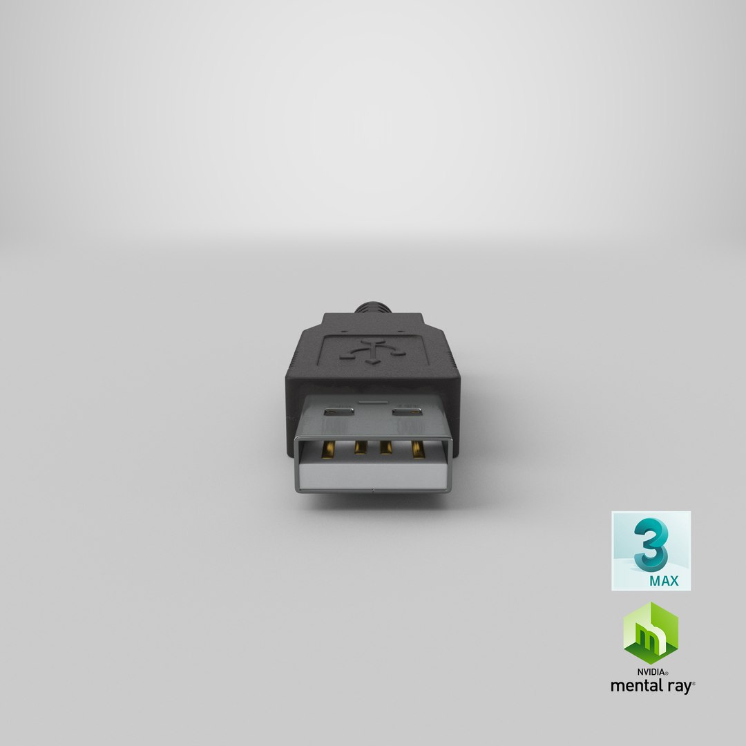Usb-plug 3D Model - TurboSquid 1160433