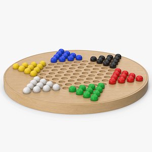 3D Chinese Checkers model