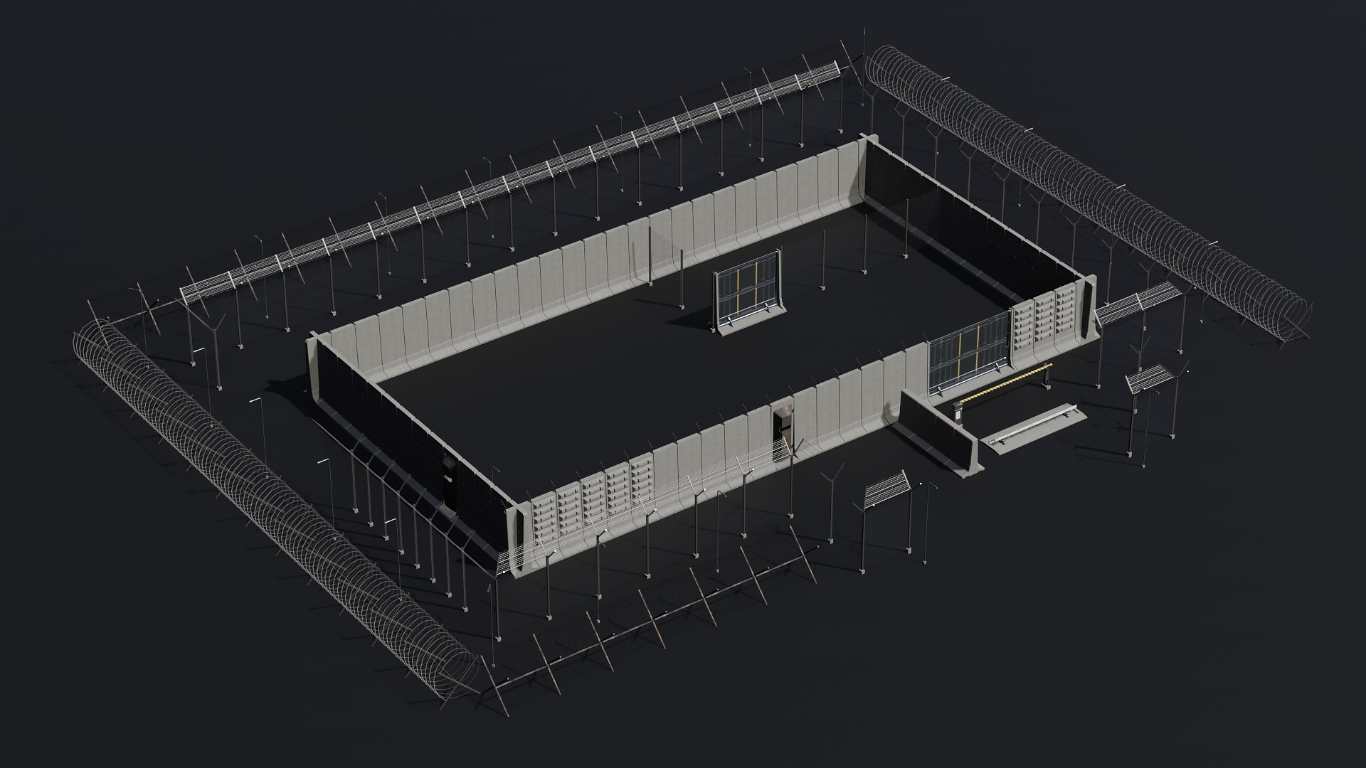 3D Prison perimeter barriers https://p.turbosquid.com/ts-thumb/KV/iXjGcB/F0/10preview/png/1769707119/1920x1080/fit_q87/17960bb2229d75c708ee96c2b364e026abfa7a96/10preview.jpg