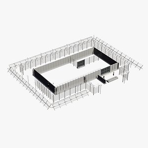 Prison perimeter barriers