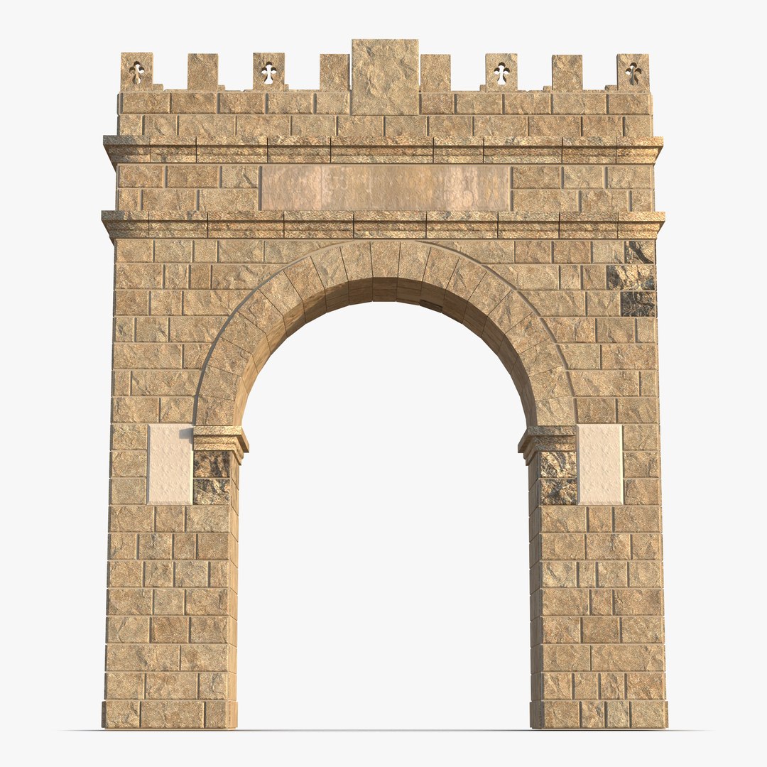 Old Arch 3D model preview