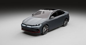 Volkswagen Jetta GLI 2025 3D model