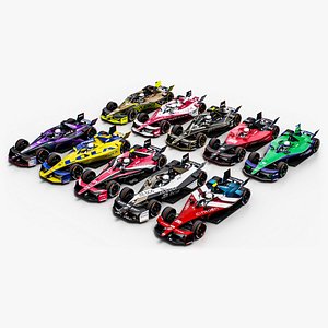 Formula E Season 12 2026 Race Car Collection