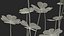 blooming clover field meadow 3D model
