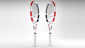 Babolat Pure Strike Lite Racquets 3D