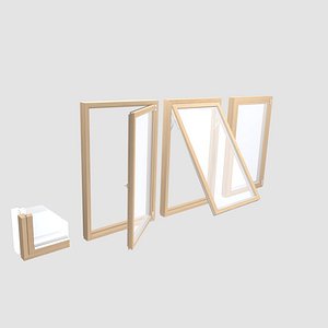 Wood frame windows