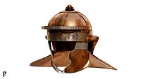 Niedermormter - Imperial Italic H Bronze - Roman helmet