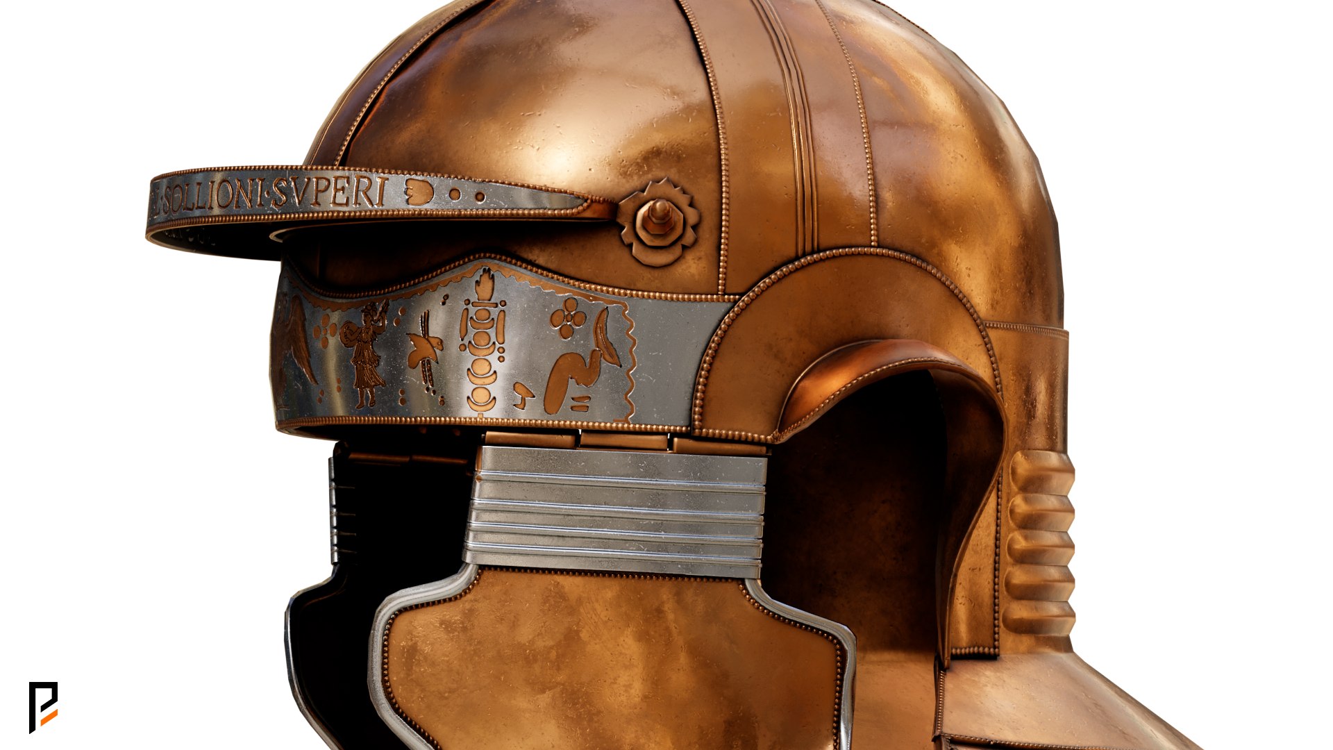 Niedermormter - Imperial Italic H Bronze - Roman helmet model https://p.turbosquid.com/ts-thumb/KV/rFRp2P/v8/6_bronze/png/1768714256/1920x1080/fit_q87/c25b2518e3a074a0ad0a76f8d6f9c940cc84f658/6_bronze.jpg