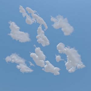 3D clouds model
