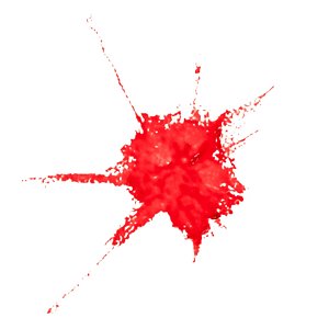 3D blood stain 9 model