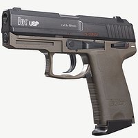 USP Compact Triple A PBR Game Ready tex2