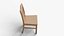 Wooden Chair 3D Model Detailed Furniture for Kitchen  Living Room and Dining Room 3D model