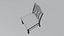 Wooden Chair 3D Model Detailed Furniture for Kitchen  Living Room and Dining Room 3D model