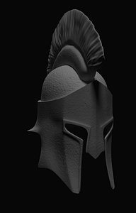 Spartan helmet 3D model