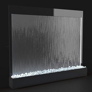 3d decorative panel waterfall