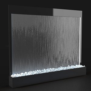 Modern Water Wall Indoor Fountain